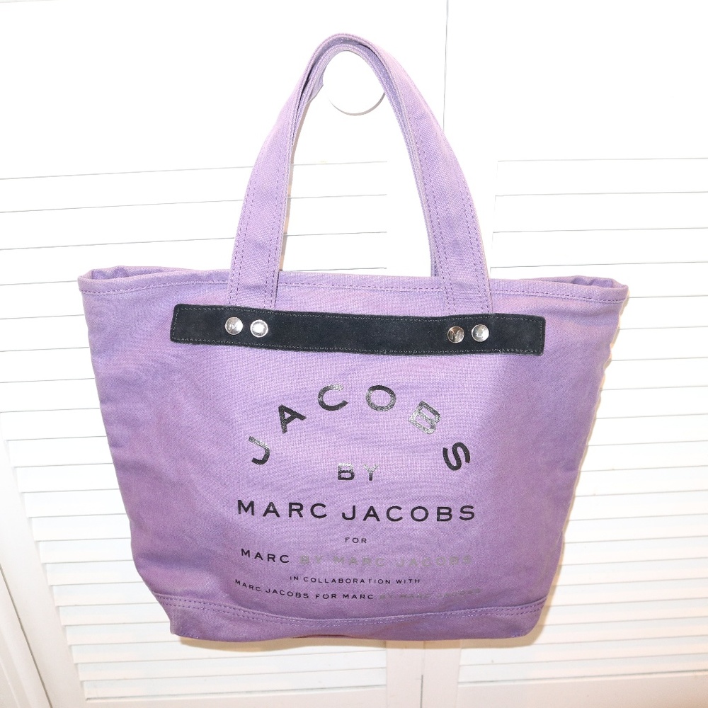 Purple Canvas Tote